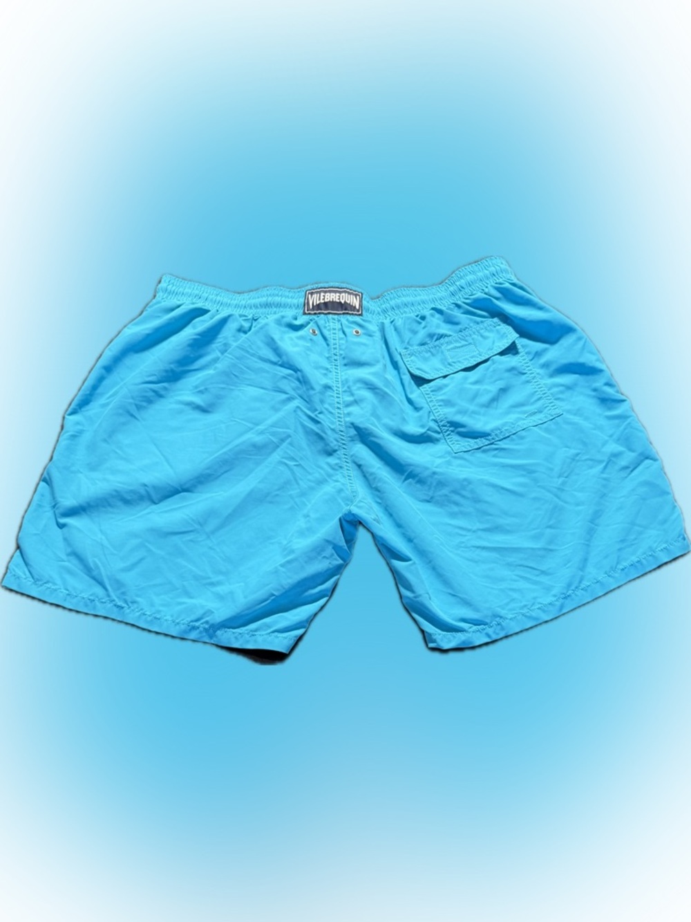 Vilebrequin swim trunks shorts men’s 3XL blue swimwear
